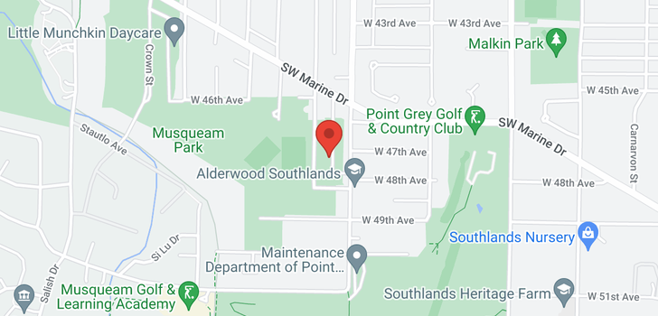 map of 3651 W 48TH AVENUE